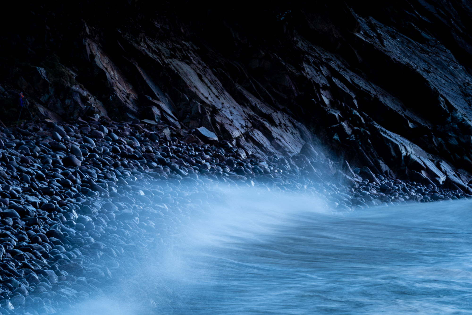 Flow: Ireland beach blue