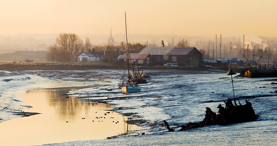 Oare Creek at sunrise