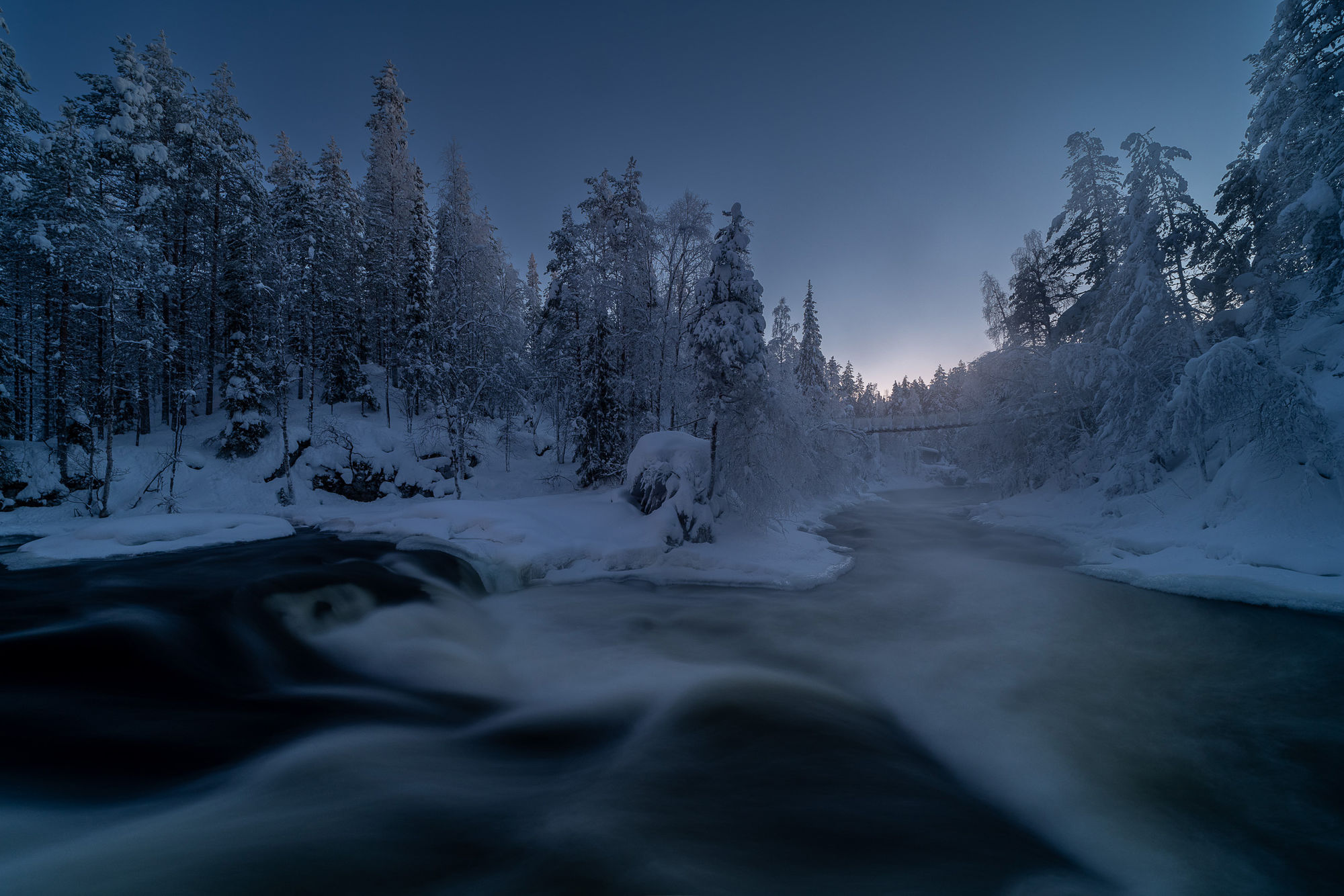 winter rapids moon