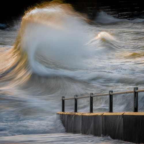 Margate waves by John Smith