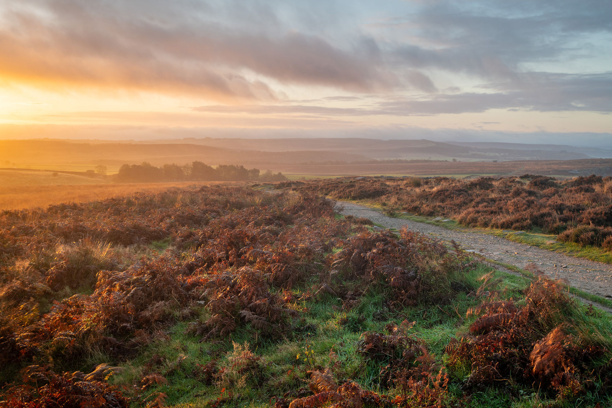 Curbar sunrise