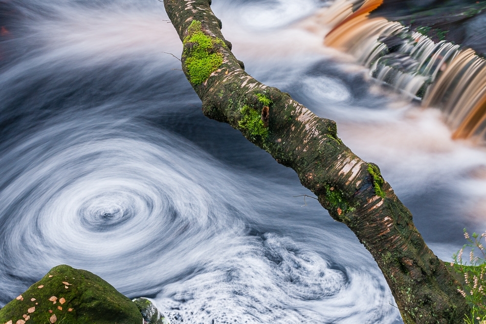 Swirling Peak District National Park