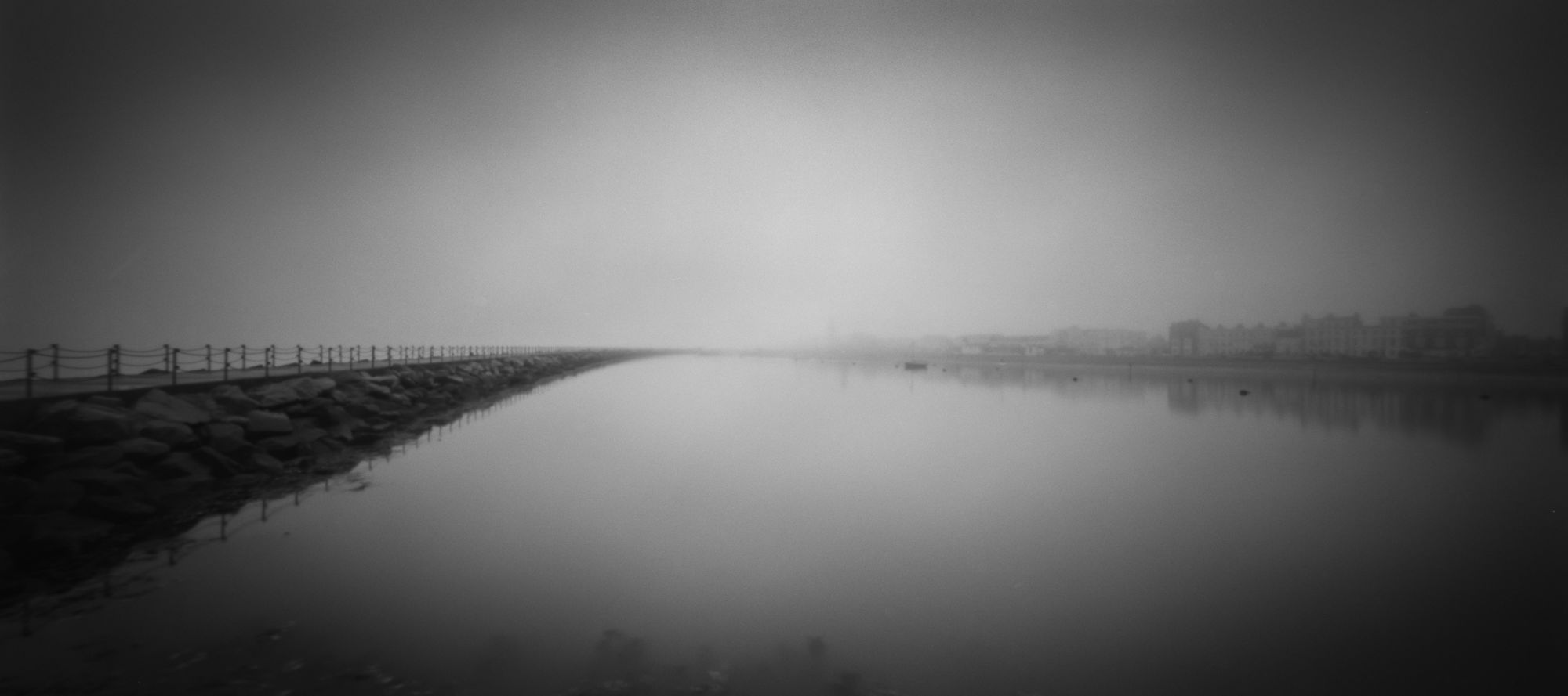 Herne bay harbour from left