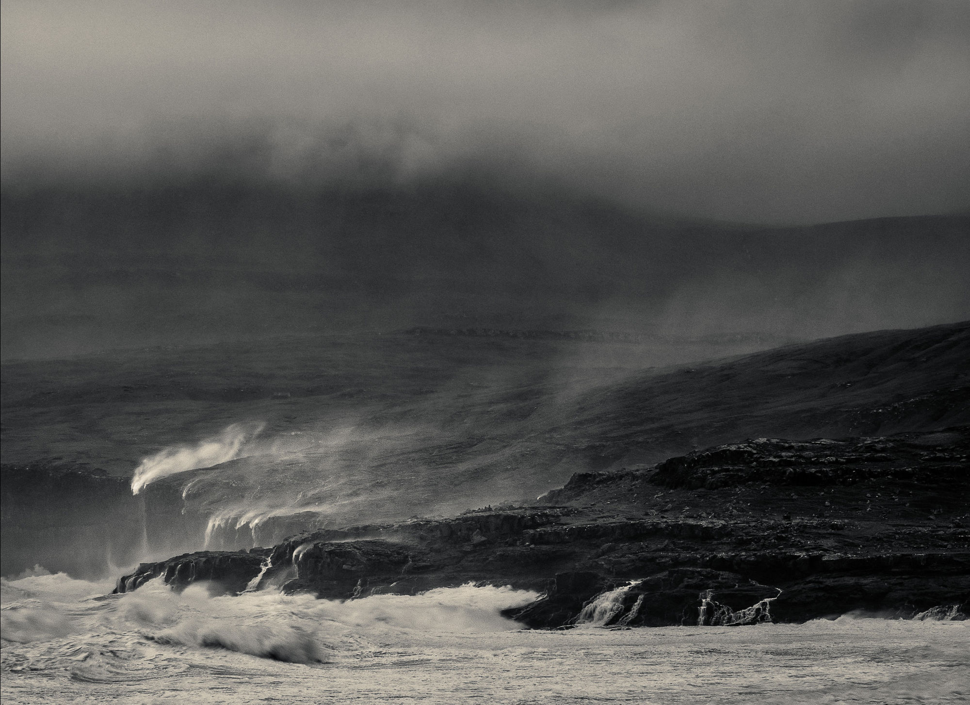 Faroes rough seas