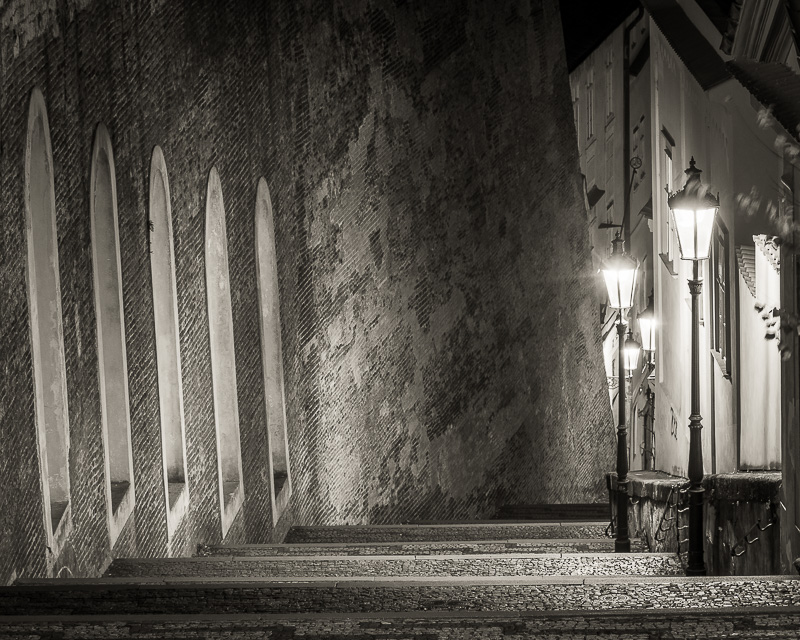 Lamps stairs