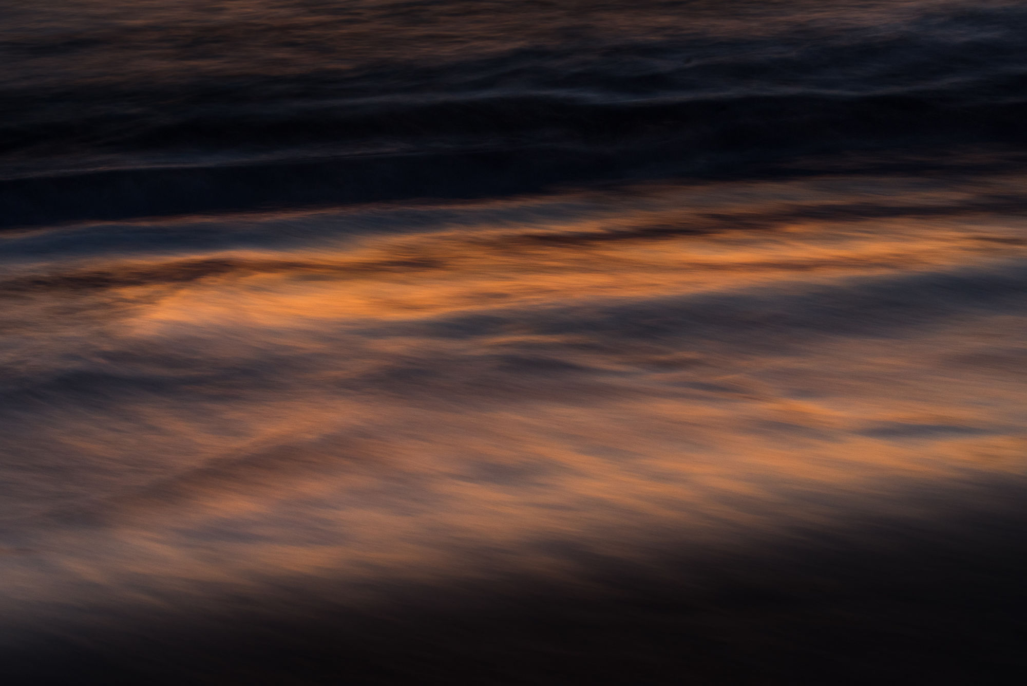 Flow: Sand sunset impression